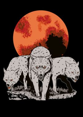 The Wolves Wolf by Moon