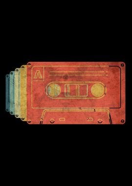 Casette Tape Retro Retro