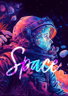 Spaceman Stargazing