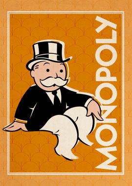 Mr. Monopoly orange