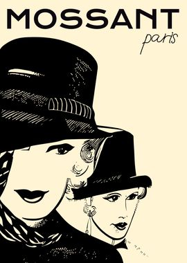 French Fashion Poster