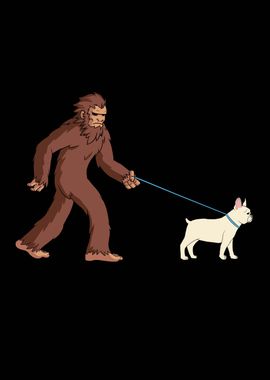 French Bulldog Bigfoot