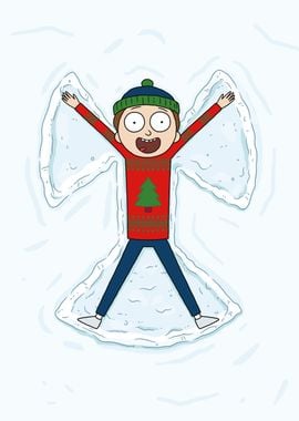 Snow Angel Morty