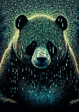 Splash Paint Panda