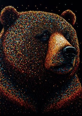 Splash Paint Bear