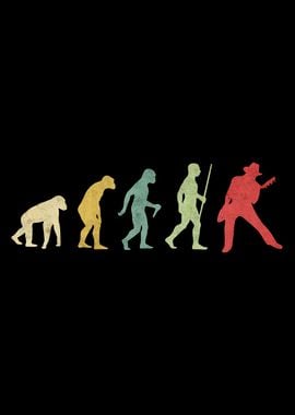 Guitar Rock Dude Evolution