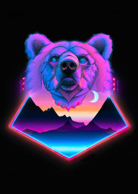 Retrowave Bear