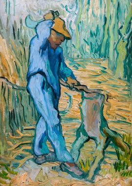 Van Gogh The Woodcutter 