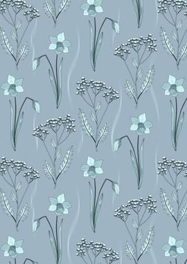 Simple Wildflowers Pattern