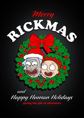 Rickmas Wreath