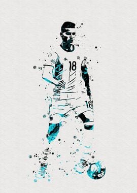 Argentina Soccer Painting