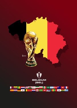 Belgium world cup maps