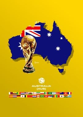 australia world cup maps