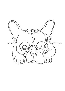 French Bulldog One lines