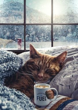 Winter Cat