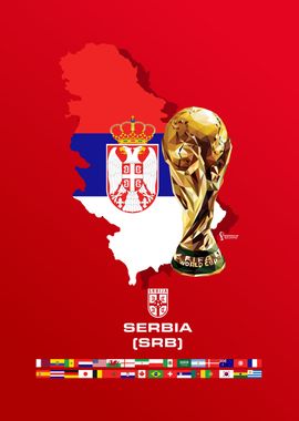 Serbia world cup maps