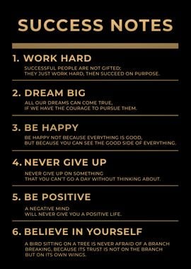 Success Notes