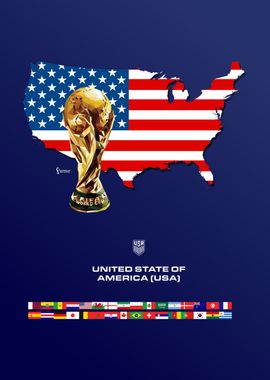 USA world cup maps