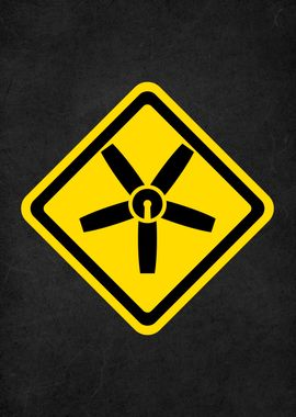 gaming road sign warning