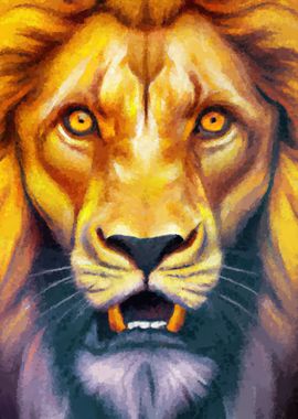 Lion portrait