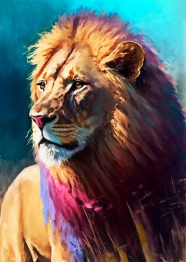 Paint Lion