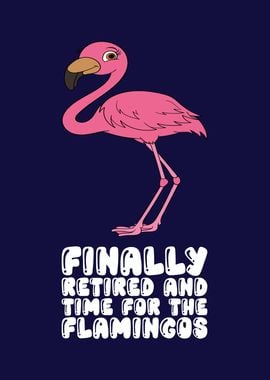 Funny Flamingo Graphic