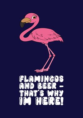 Funny Flamingo Graphic