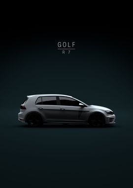 2014 Golf R VII White 5Dr