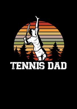 Tennis dad vintage