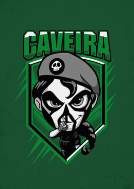 Caveira Chibi