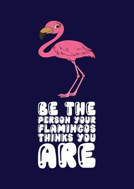 Funny Flamingo Graphic