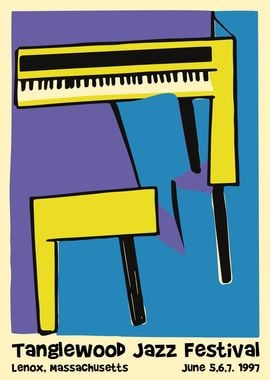 Tanglewood Jazz Poster