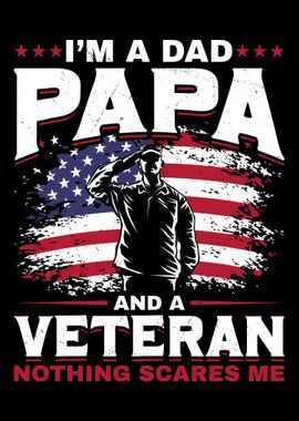 Dad Papa US Veteran