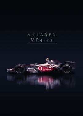 Mclaren MP4 22 F1 car