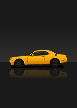 Dodge Challenger Yellow