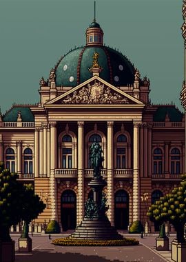 Vienna Pixel art