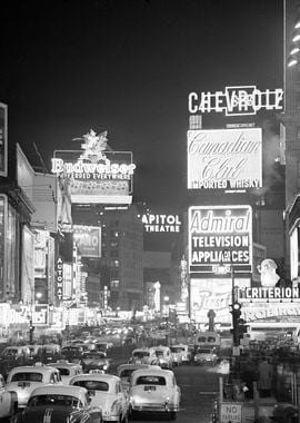 Times Square neons