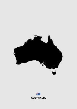 Australia world maps 