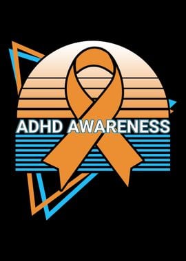 Adhd Awareness Retro