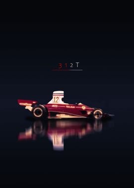 Ferrari 312T Formula 1 car