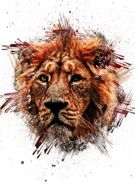 Cute Lion Paintings