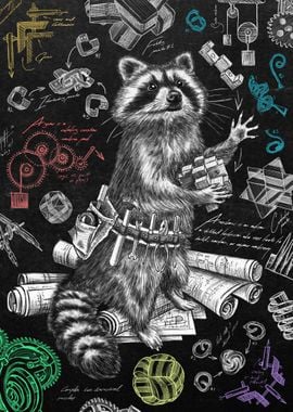 Raccoon Engineer B