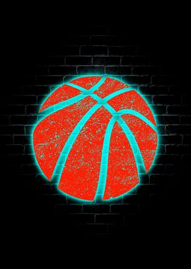 Basketball Neon Sport