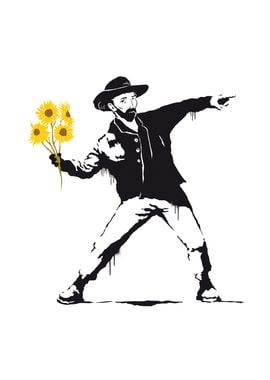 Banksy Van Gogh