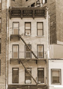 New York City Sepia Photo