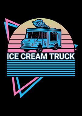 Ice Cream Truck Retro