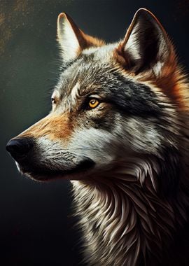 Wolf Portrait