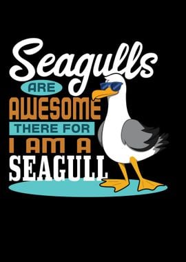 Funny Gull Seagull Design