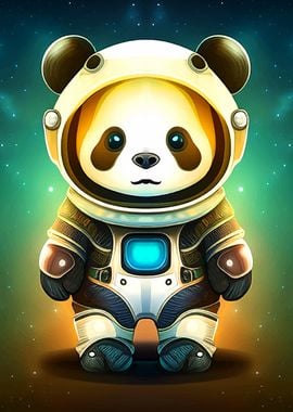 Panda Suit Posters for Sale