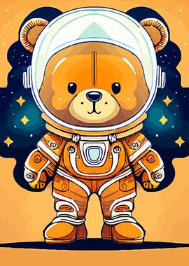 Teddy bear space sales suit